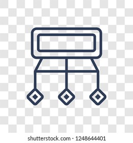 Sitemaps icon. Trendy linear Sitemaps logo concept on transparent background from Technology collection