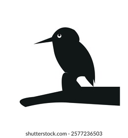 sitting bird forward stock image photo vector art silhouette template  background black sitting bird
