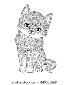 easy animal zentangles