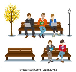 Sitting On The Bench,Various People