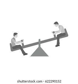 Sitting on Seesaw
