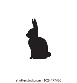 sitting sweet rabbit icon