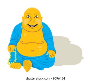 Sitting Vector Buddha illustration!