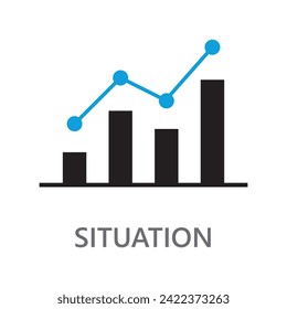 situation icon. High quality design element. Editable linear style stroke. Vector icon