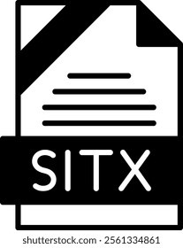 SITX Solid Style Icon Design