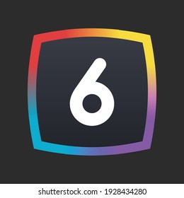 Six - App Icon Button