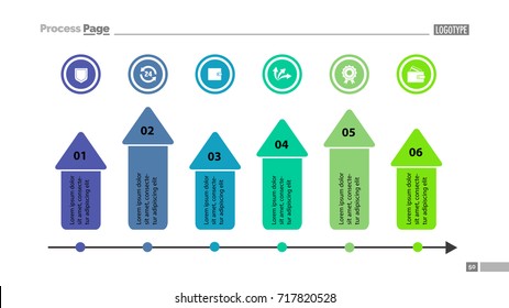 Six Arrows Slide Template