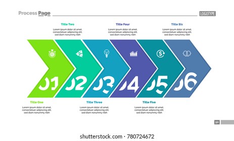 Six Arrows Slide Template