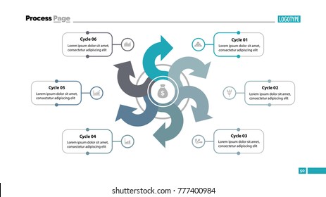 Six Arrows Strategy Slide Template