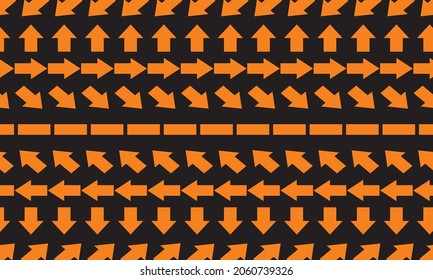 Fondo de escritorio de seis ejes - Este fondo de pantalla representa la dirección de la flecha