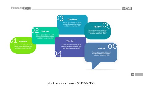 Six Business Ideas Slide Template