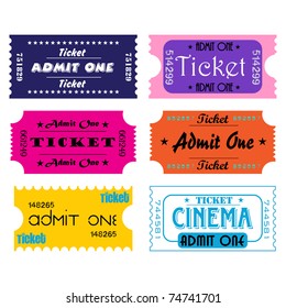 16,746 Admit one ticket Images, Stock Photos & Vectors | Shutterstock