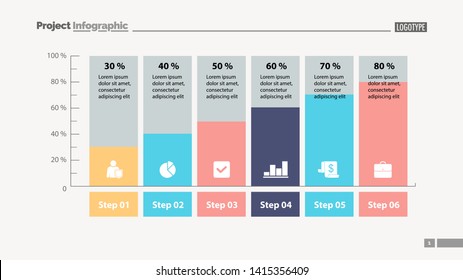 Six Column Chart Template