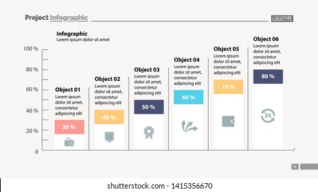 Six Column Chart Template