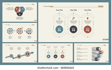 Six Consulting Slide Templates Set
