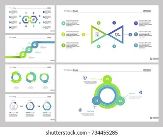Six Financial Report Slide Template Set