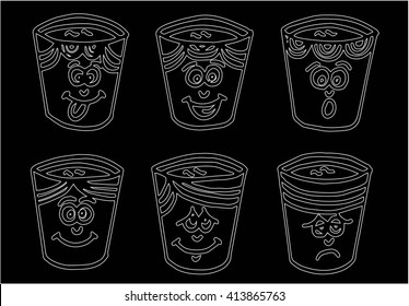 six glasses of water a funny