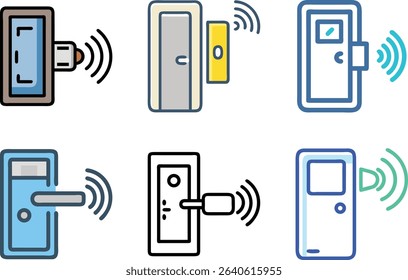 Six icon Set of six abstract colorful network diagrams, representing complex structures - Powered by Shutterstock - Get 15% off with code: PIKWIZARD15
