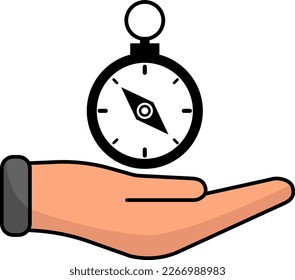 six illustrations of geolocation on a transparent background