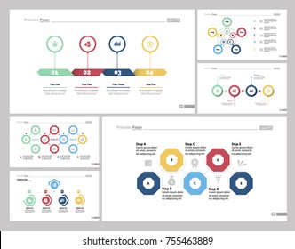 Six Investment Slide Templates Set