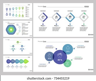 Six Making Money Slide Template Set