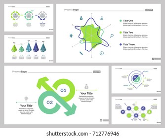 Six Management Slide Templates Set