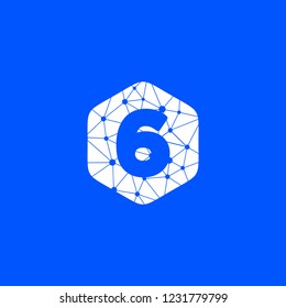 six Monogram / number 6 / six Logo Design Inspiration