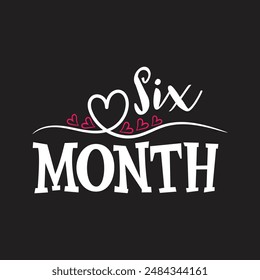 Six month shirt design for sale