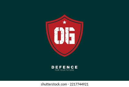 SIX Number army for team identity. Military template vector illustration for your brand.