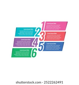 seis modelos informativos de opção. relatório anual, revista, negócios, web, modelo infográfico de internet. modelo infográfico de negócios com números