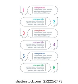 six templates d'information. template infographique hexagonale. entreprise, web, rapport annuel, internet, template infographique magazine