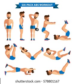 Six Pack Abs Workout for men for men exercise at home