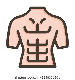 Six Pack Vector Thick Line Filled Colors Icon For Personal And Commercial Use.
