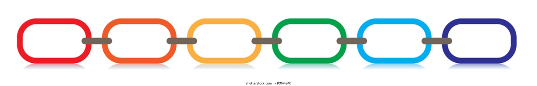 Six Part Chain Graphic