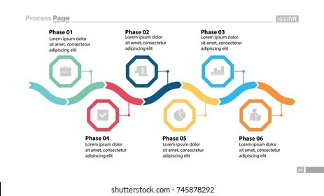 Six Phase Process Chart Design Stock Vector (Royalty Free) 745878292 ...