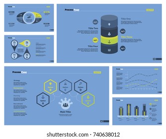 Six Planning Slide Templates Set