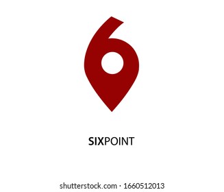 Six Point Creative Logo Template Design