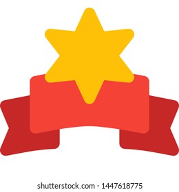 Six pointed star silver medal for law enforcement officers