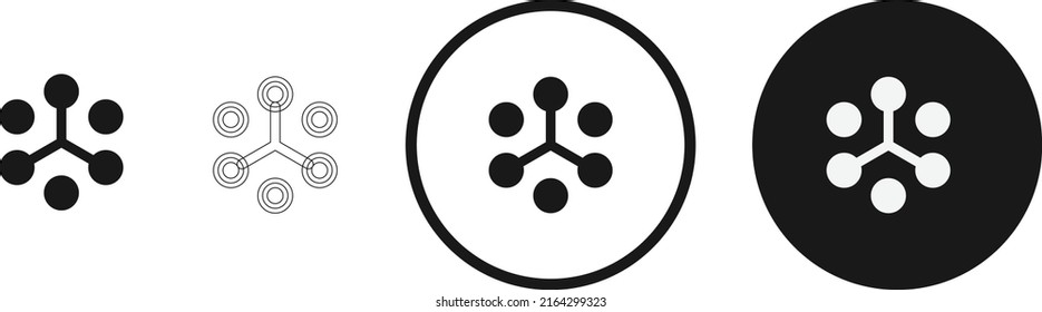 Six Points Icon Web Icon Set Stock Vector (Royalty Free) 2164299323 ...