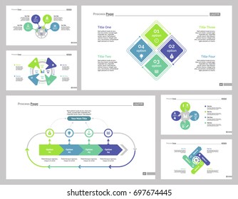 Six Production Slide Templates Set