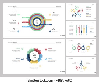 Six Production Slide Templates Set