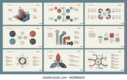 Six Research Slide Templates Set