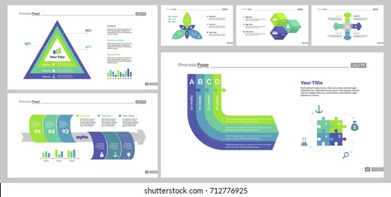 Six Research Slide Templates Set