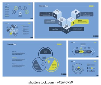 Six Research Slide Templates Set