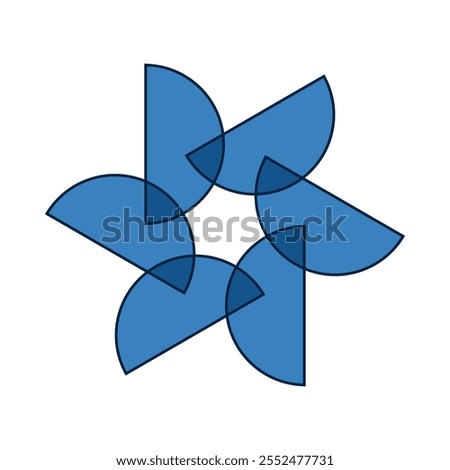 Similar – Image, Stock Photo semi-shade Line Blue