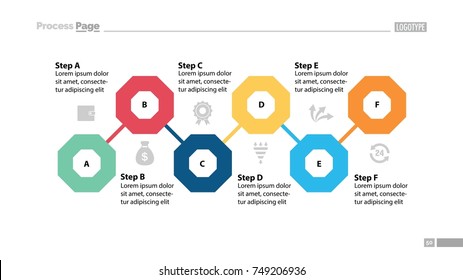 Six Steps Flowchart Design