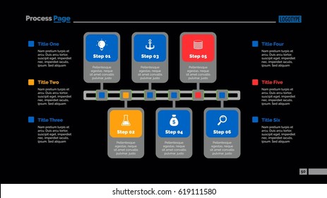 Six Steps Plan Slide Template