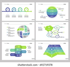 Six Teamwork Slide Templates Set