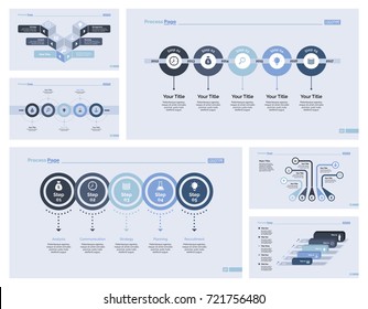 Six Teamwork Slide Templates Set