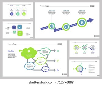 Six Training Slide Templates Set